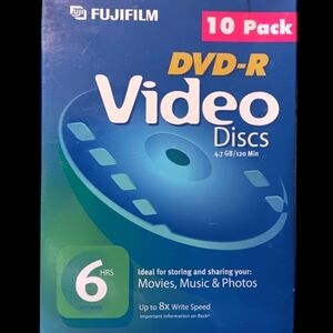 Fujifilm DVD-R Video Disc's